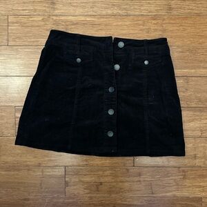 forever 21 courdoroy skirt